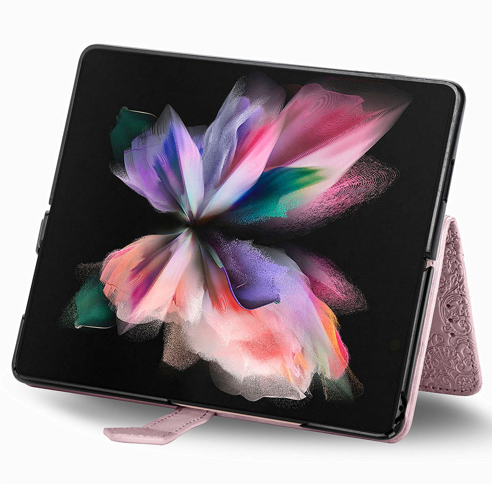 For Samsung Galaxy Z Fold5 5G Anti-Scratch Phone Cover Mandala Pattern Embossed PU Leather Wallet Case For Samsung Galaxy Z Fold5 5G Anti-Scratch Phone Cover Mandala Pattern Embossed PU Leather Wallet Case